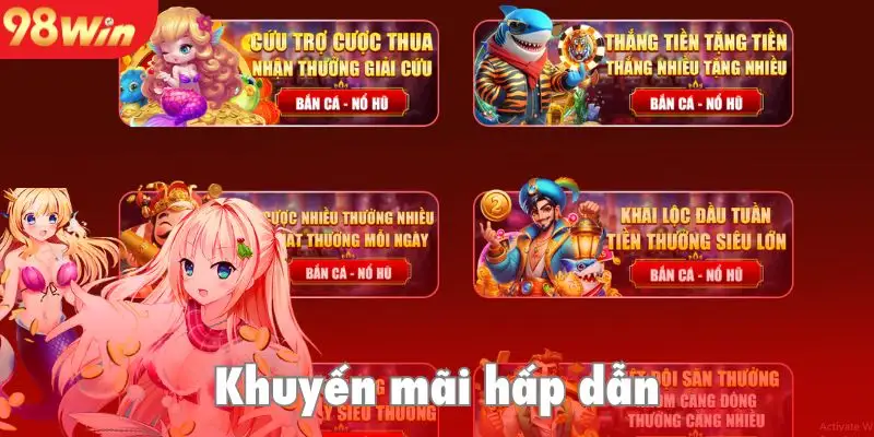 Khuyến mãi tiếp sức siêu hấp dẫn tại hệ thống uy tín